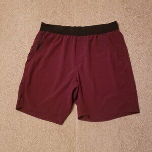 Ten Thousand Men's The Interval Maroon Linerless Shorts